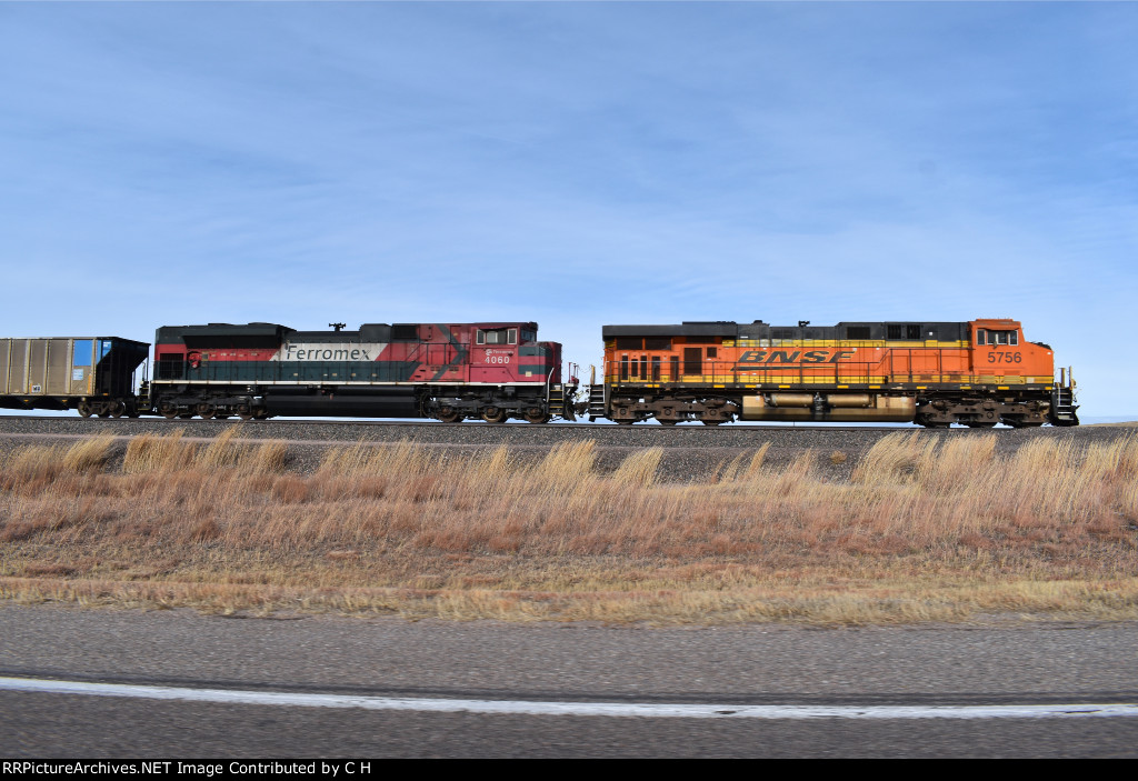 FXE 4060/BNSF 5756